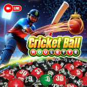 Cricket Ball Roulette at Plus7